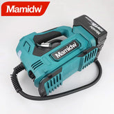 Mamidw Automatic Cordless Inflator Electric Air Pump Car Tire Handheld Air Compressor For Makita 18V Battery PIN